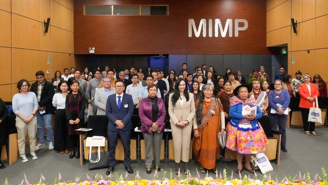 Este espacio forma parte de las acciones promovidas por el MIMP para escuchar y proyectar las voces de las mujeres indígenas