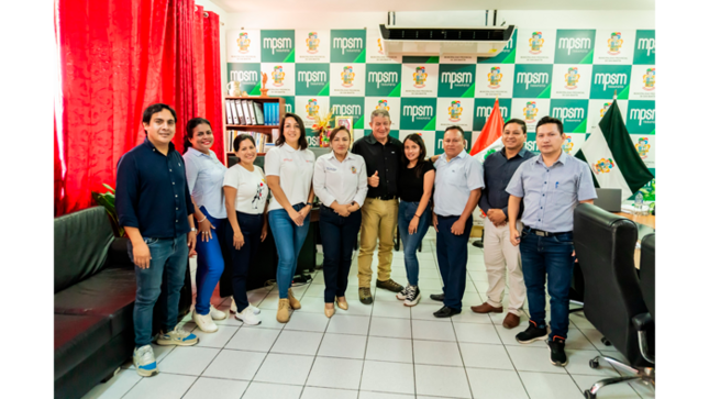 MPSM entrega terreno para la elaboración de expediente técnico.  