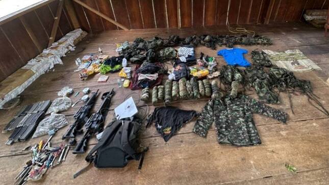 Comando Operacional de la Amazonía frustran incursión de grupo armado en Putumayo e incautan material de guerra