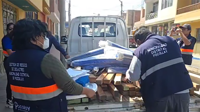 Apoyo social a familia afectada por incendio