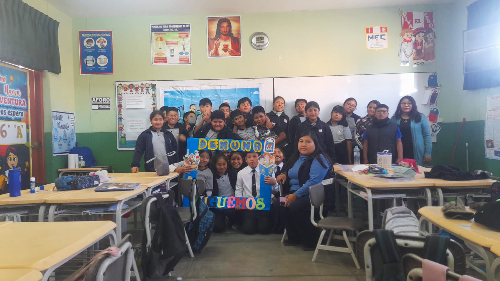 Juguemos con tu Demuna promueve el bienestar emocional en estudiantes de Pocollay