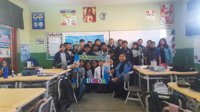 Juguemos con tu Demuna promueve el bienestar emocional en estudiantes de Pocollay
