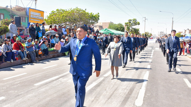 Pocollay presente en el 41° Aniversario del distrito Alto de la Alianza
