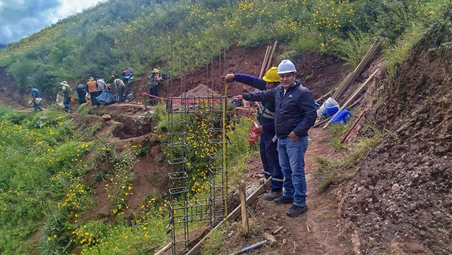 Avance del Proyecto de Riego Taray