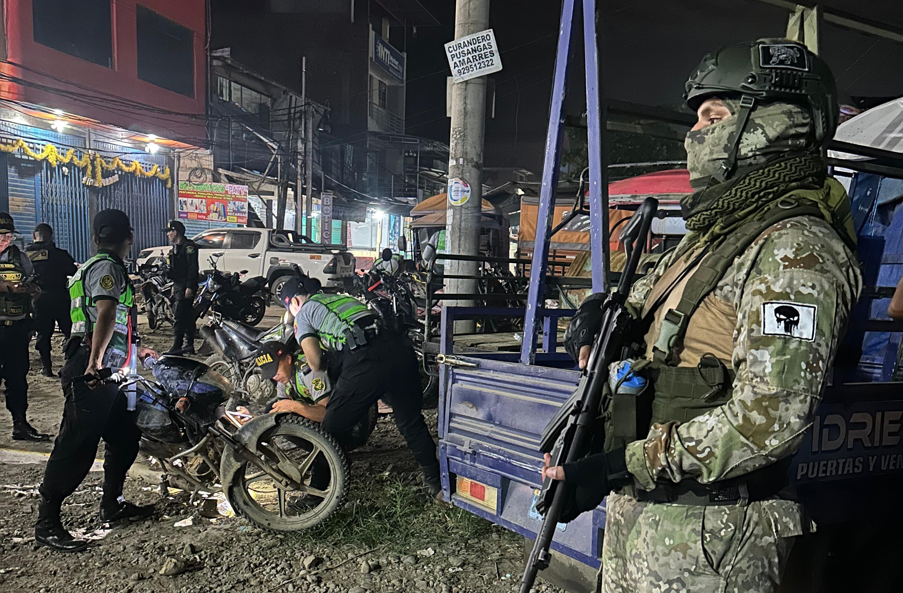 Fuerzas del Orden rescatan a menor desaparecido y detienen a 21 personas en megaoperativo en Madre de Dios