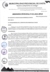 Vista preliminar de documento ORDENANZA MUNICIPAL N°015-2024-MPCH