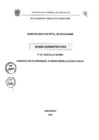 Vista preliminar de documento BASES ADMINISTRATIVAS N° 001-2025-SGLyP-GAMDQ