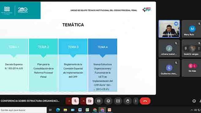 Módulo del Código Procesal Penal del Callao culminó segundo curso del plan anual de capacitación 2025 