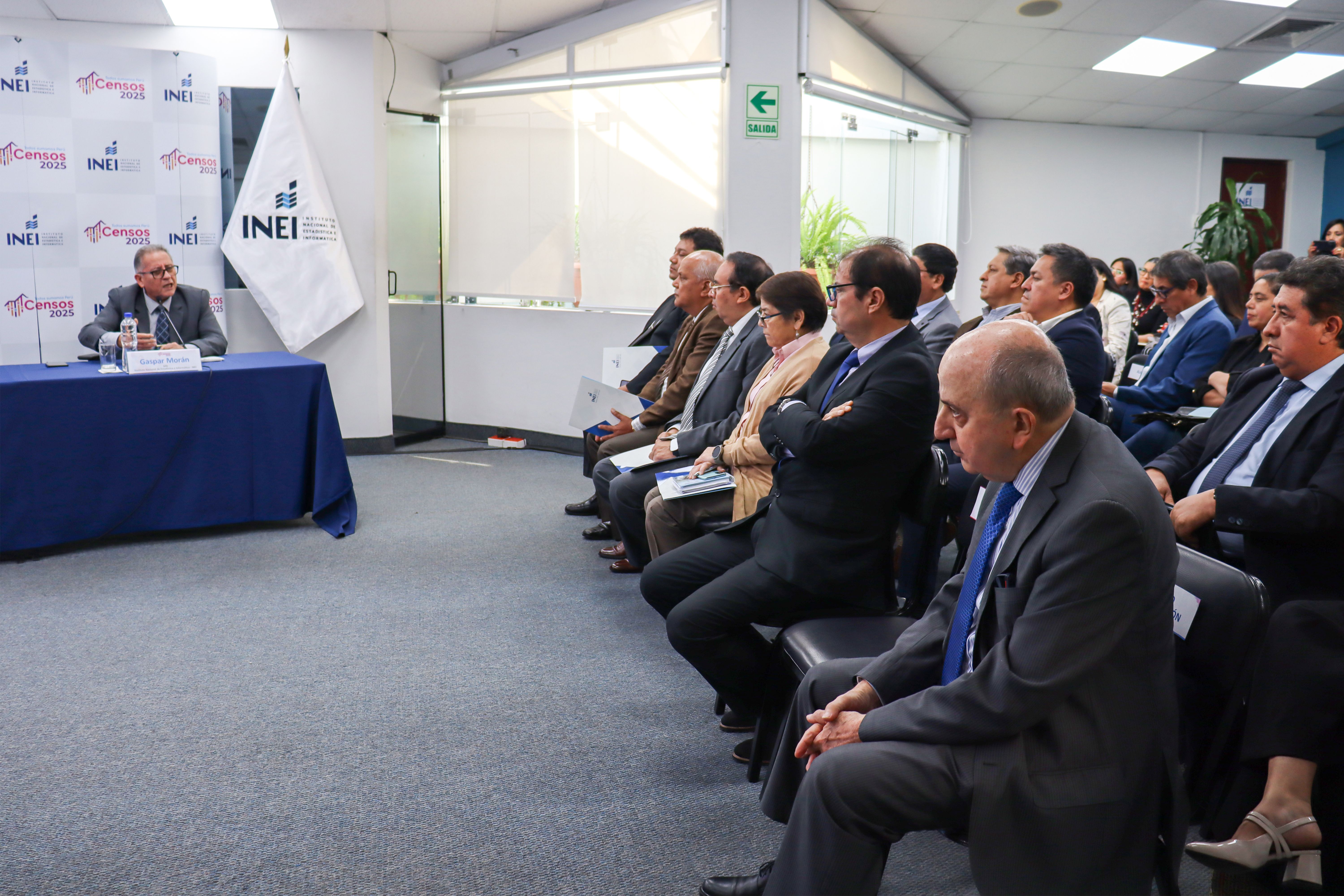 El Instituto Nacional de Estadística e Informática (INEI) realizó la ceremonia de presentación de sus aliados estratégicos para los Censos Nacionales 2025.