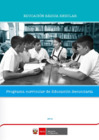 Vista preliminar de documento Programa Curricular de Educación Secundaria