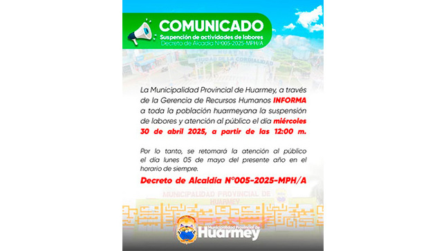 Comunicado