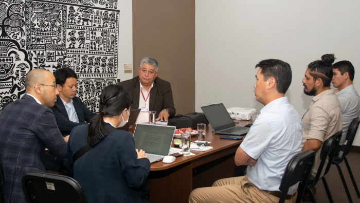 Reunión en Bruning con la Agencia de Cooperación Internacional de Japón (JICA) (1)