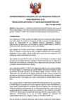 Vista preliminar de documento Resolución Jefatura N.° 246-2025-SUNARP/ZRIX/JEF