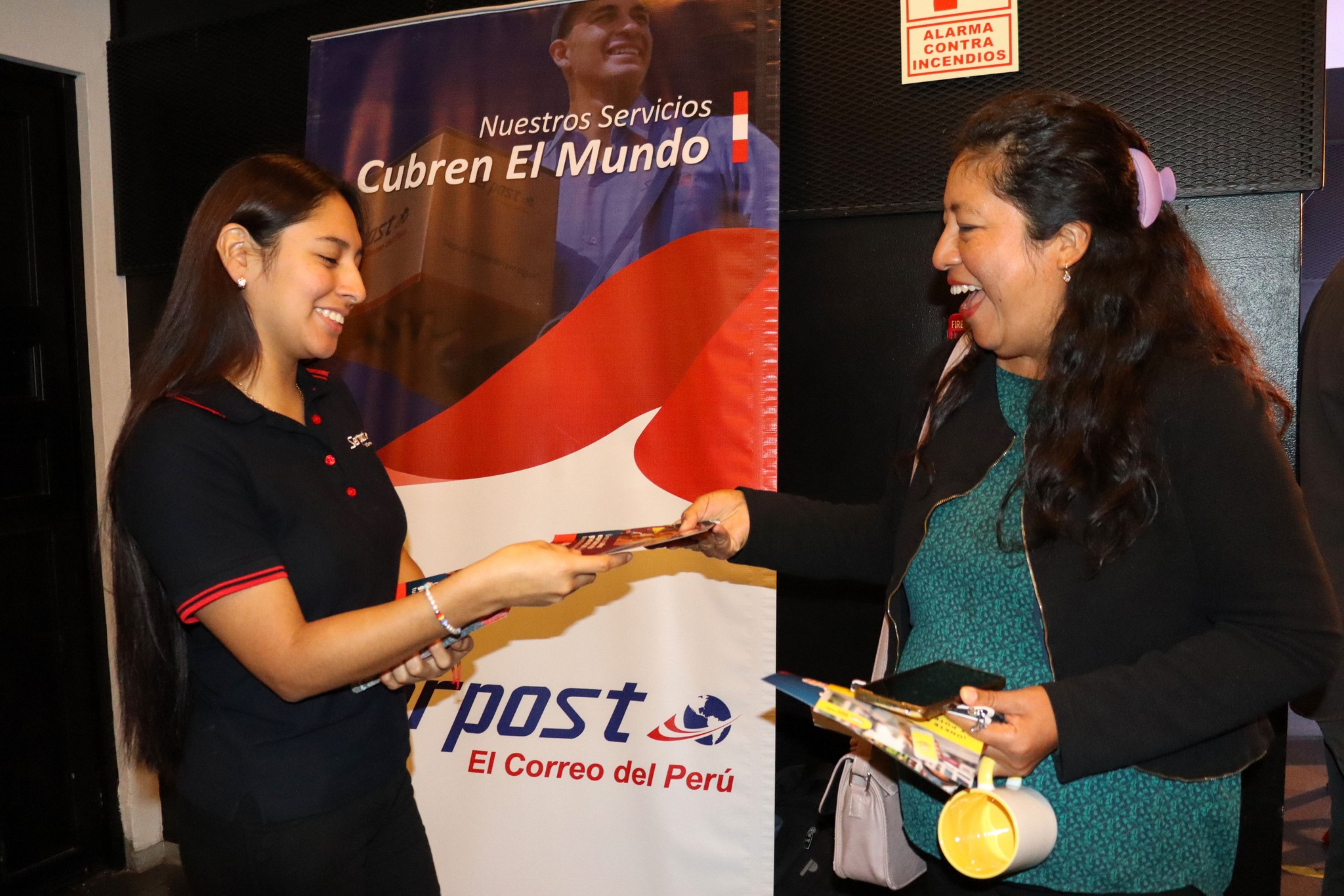 Serpost participó activamente brindando información a emprendedores interesados en nuestros servicios de envío, almacenaje y distribución.