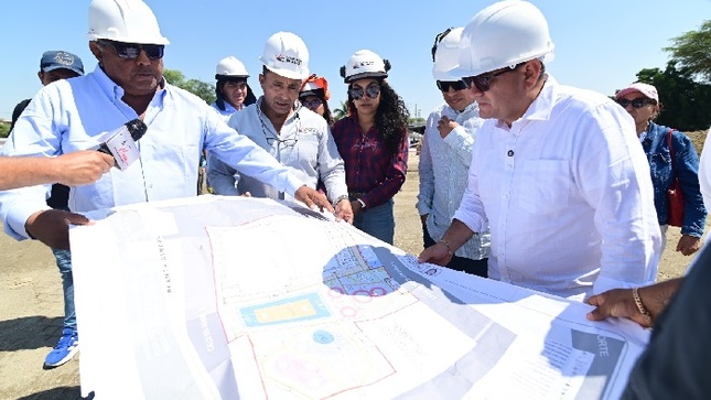 Supervisión de obra en Los Ejidos del Norte