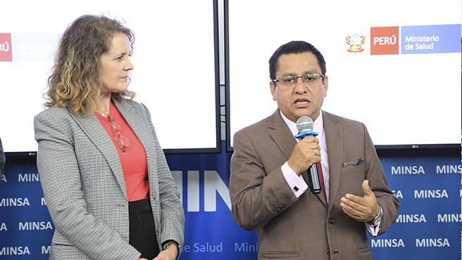 Estados Unidos dona 160 000 unidades de suero fisiológico al Minsa