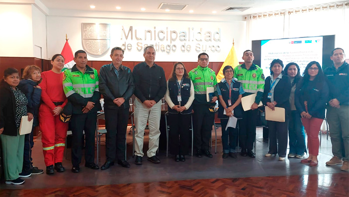 Diris Lima Sur aplica nuevas estrategias en salud junto a bomberos, policías y autoridades municipales