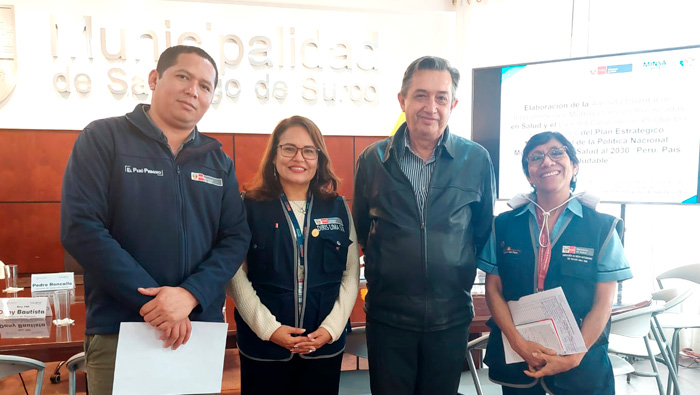 Diris Lima Sur aplica nuevas estrategias en salud junto a bomberos, policías y autoridades municipales