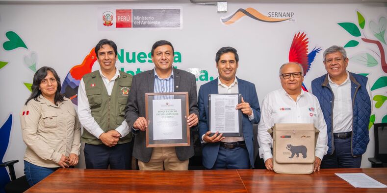 Reconocimiento al Gobierno Regional de Cajamarca certifica la reciente creación de esta ACR.