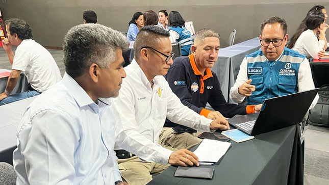 Asesoramos a los funcionarios de Piura orientándolos sobre la programación y productos del PP 0068