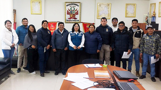 MP de Oyón y las MD de Pachangara y Andajes fortalecen sus conocimientos en GRD con la asesoría del Cenepred