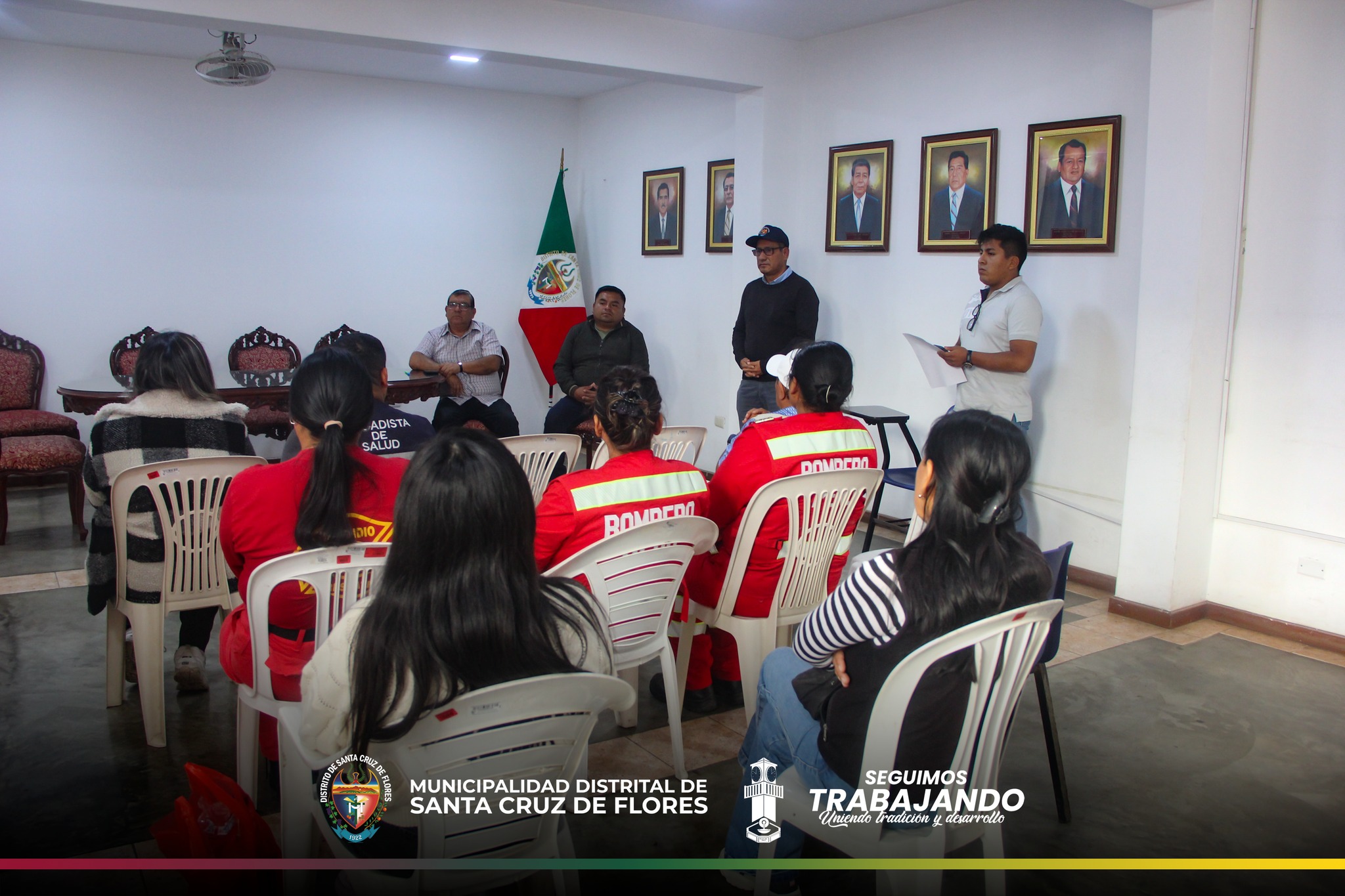 Municipalidad de Santa Cruz de Flores refuerza acciones de prevención ante emergencias