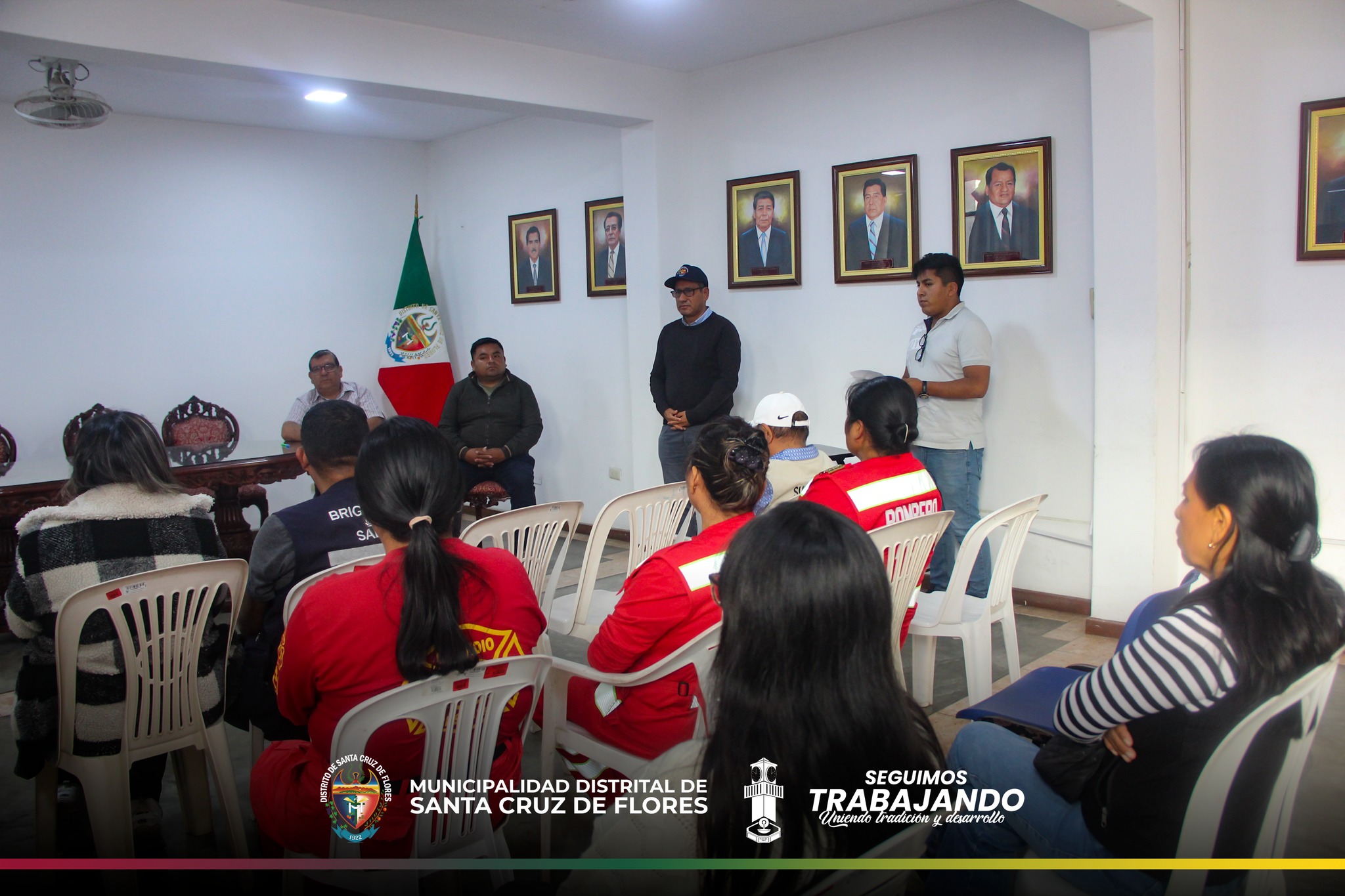Municipalidad de Santa Cruz de Flores refuerza acciones de prevención ante emergencias
