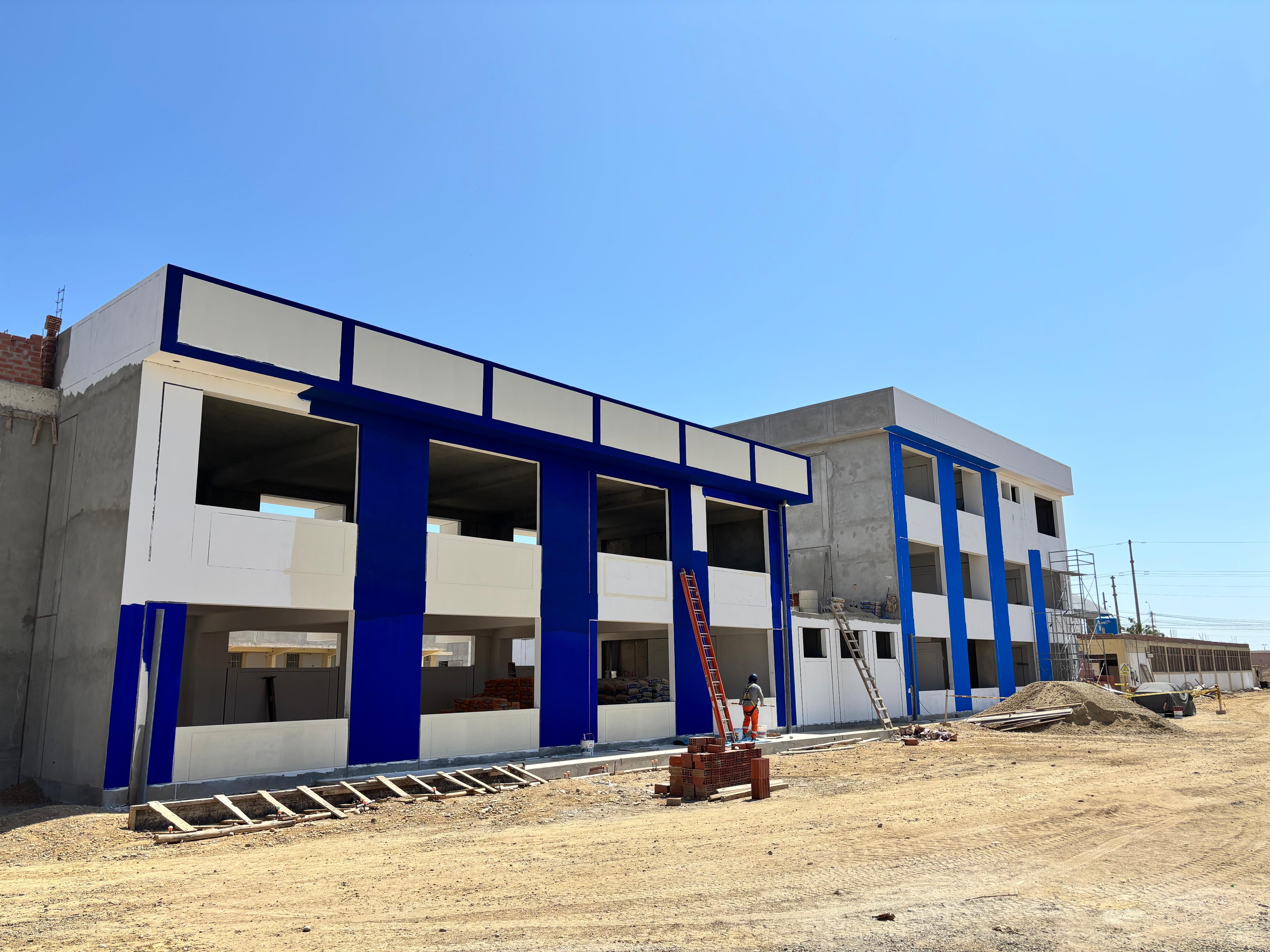 Gobierno Regional Piura cumple con Paita y ejecuta obra de S 36 millones en el Instituto Hermanos Cárcamo