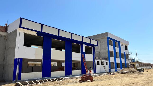 Gobierno Regional Piura cumple con Paita y ejecuta obra de S 36 millones en el Instituto Hermanos Cárcamo