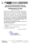 Vista preliminar de documento comunicado racionalización