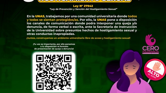 ¡Actúa! No estás sola(o). En nuestra institución decimos NO al hostigamiento sexual.