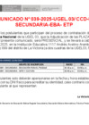 Vista preliminar de documento comunicado 39-2025 CCD