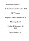 Vista preliminar de documento Audiencia Pública de Rendición de Cuentas 2025