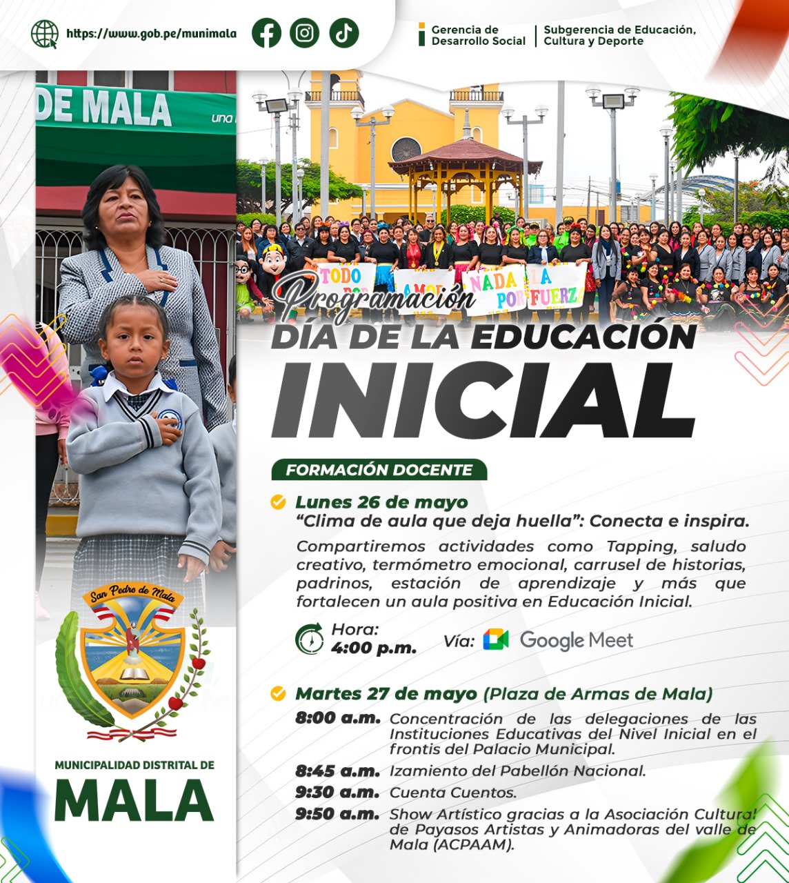 Programación: ¡Día de la Educación Inicial!