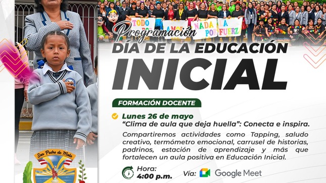 Programación: ¡Día de la Educación Inicial!