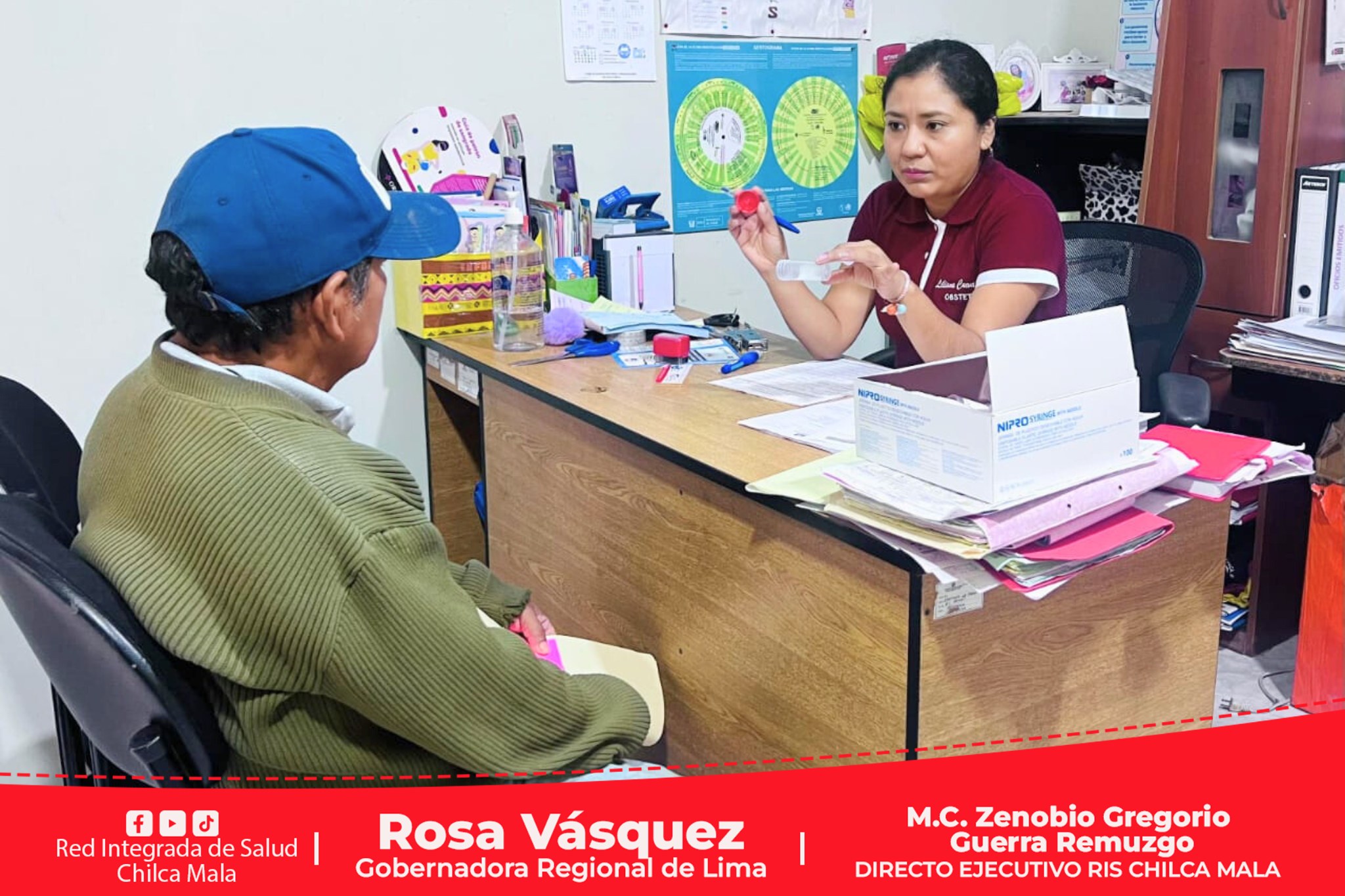 RIS Chilca Mala realiza Campaña de Salud Integral - Afiliación y Actualización de datos SIS
