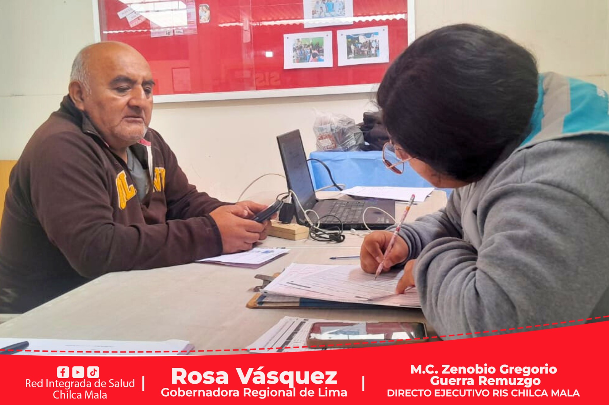 RIS Chilca Mala realiza Campaña de Salud Integral - Afiliación y Actualización de datos SIS