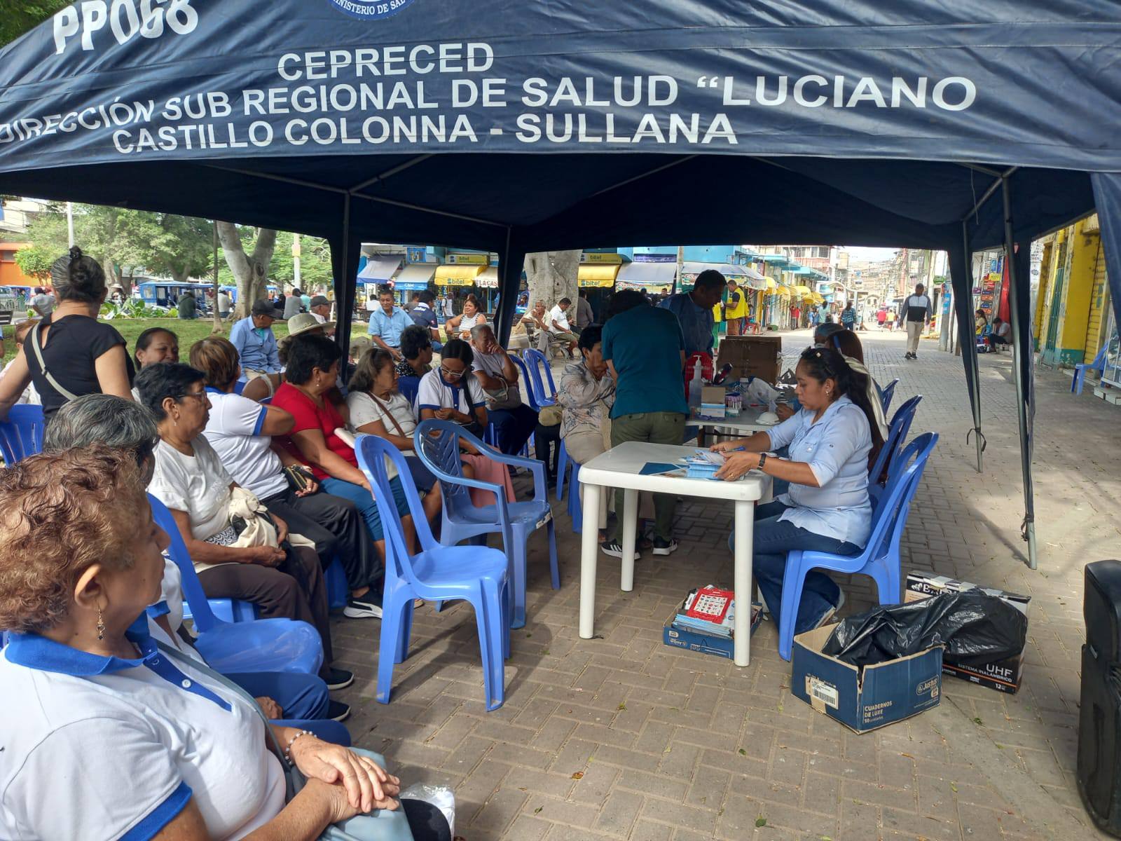 Campaña de salud preventiva benefició a más de 150 adultos mayores en el Día Internacional de la Hipertensión