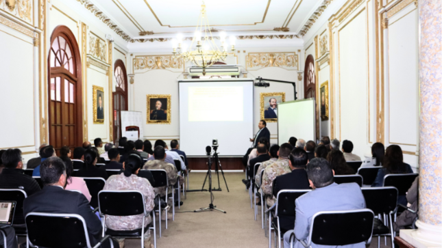 ACFFAA y CAEN inauguran el curso “Gestión de Contrataciones Públicas en el Mercado Nacional y Extranjero” para el sector Defensa
