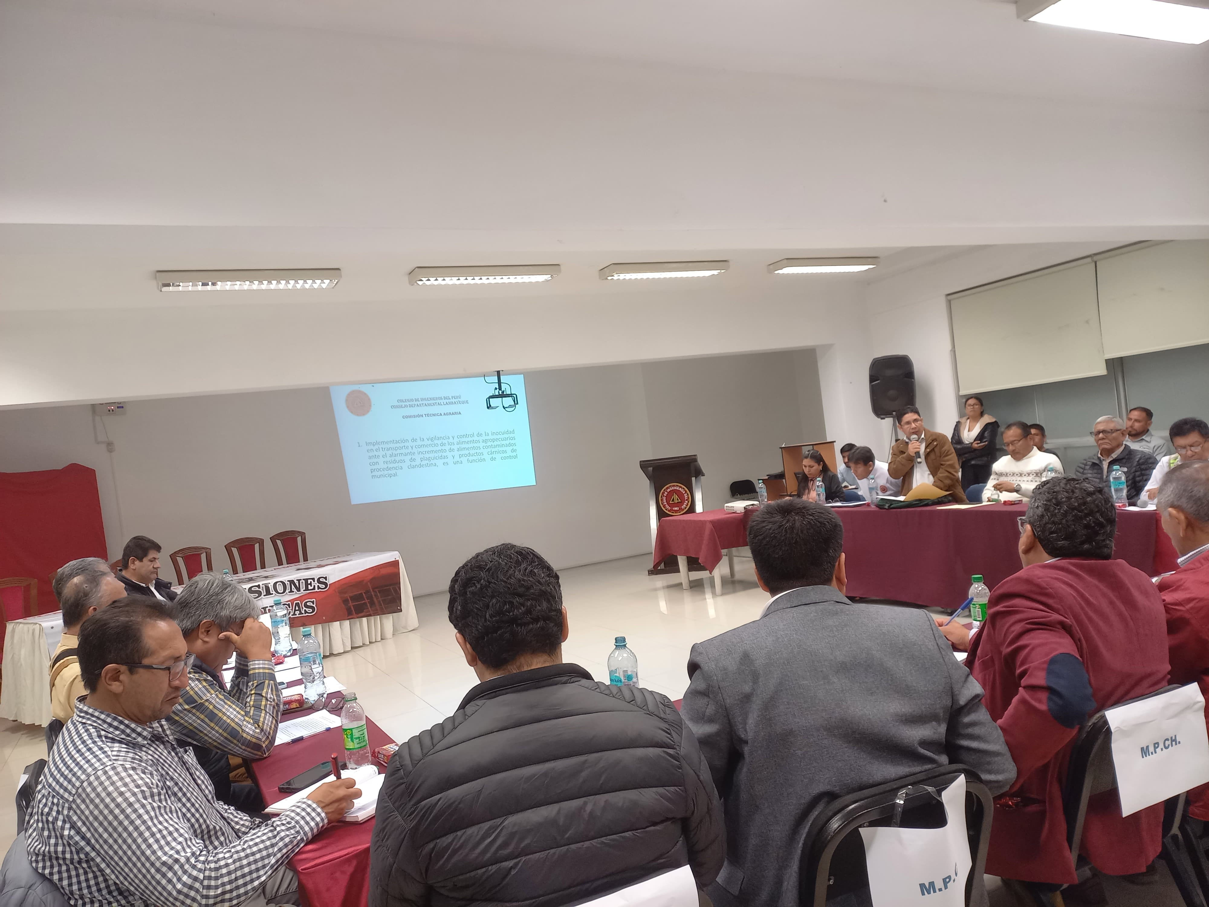 participante2 en la reunión del colegio de ingenieros