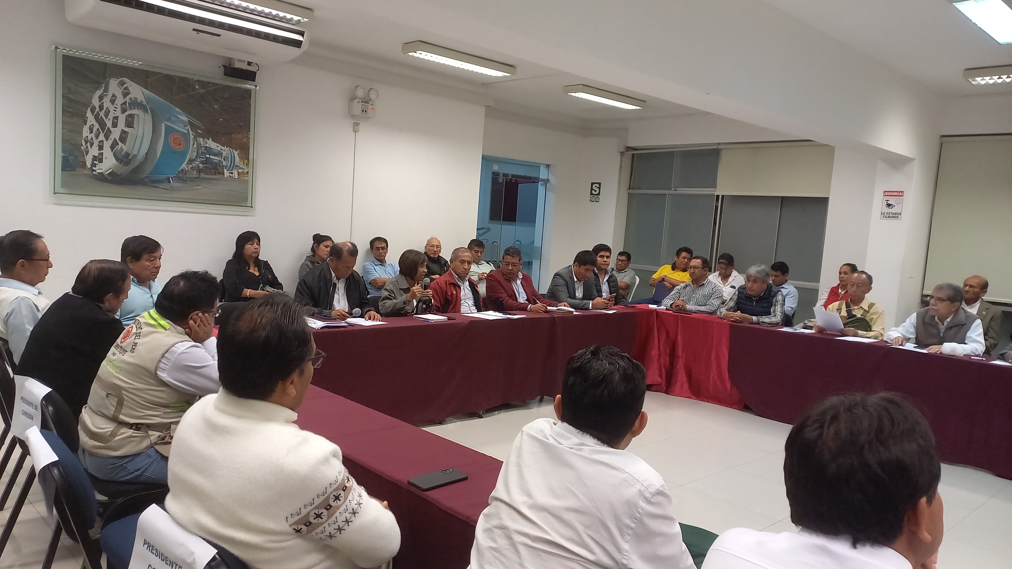 alcaldesa en la reunión con el Colegio de Ingenieros 3