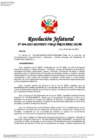 Vista preliminar de documento Resolución Jefatural N° 494-2025-MINEDU-VMGI-PRONABEC-DIAB