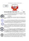 Vista preliminar de documento Resolucion Directoral N° 003166-2025