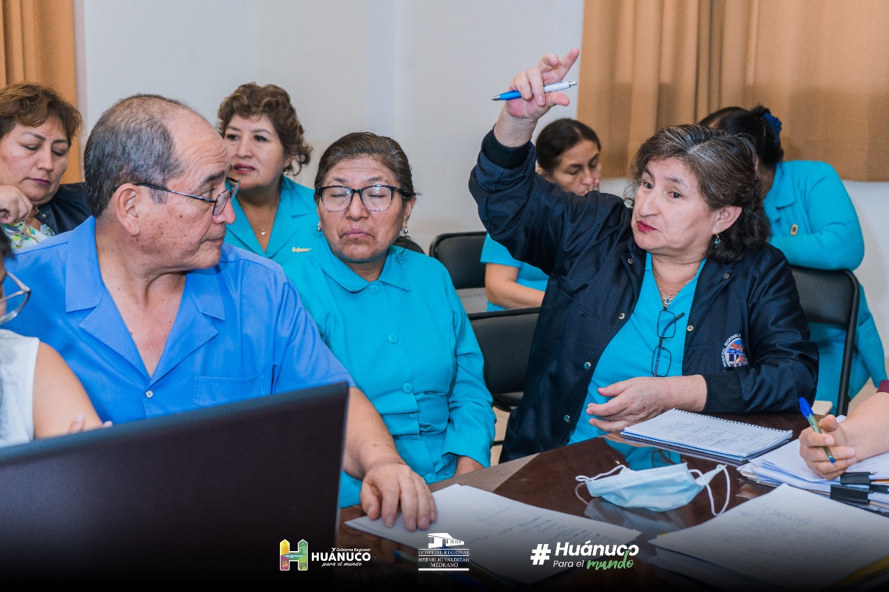 intervención de las jefa de enfermería