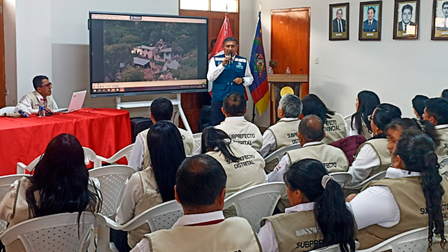 Cenepred refuerza la gestión del riesgo de desastres frente a los incendios forestales en Amazonas, capacitando a sus autoridades