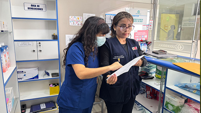 Geresa intensifica inspecciones en clínicas y farmacias por alerta nacional por Metamizol y Dolofebril