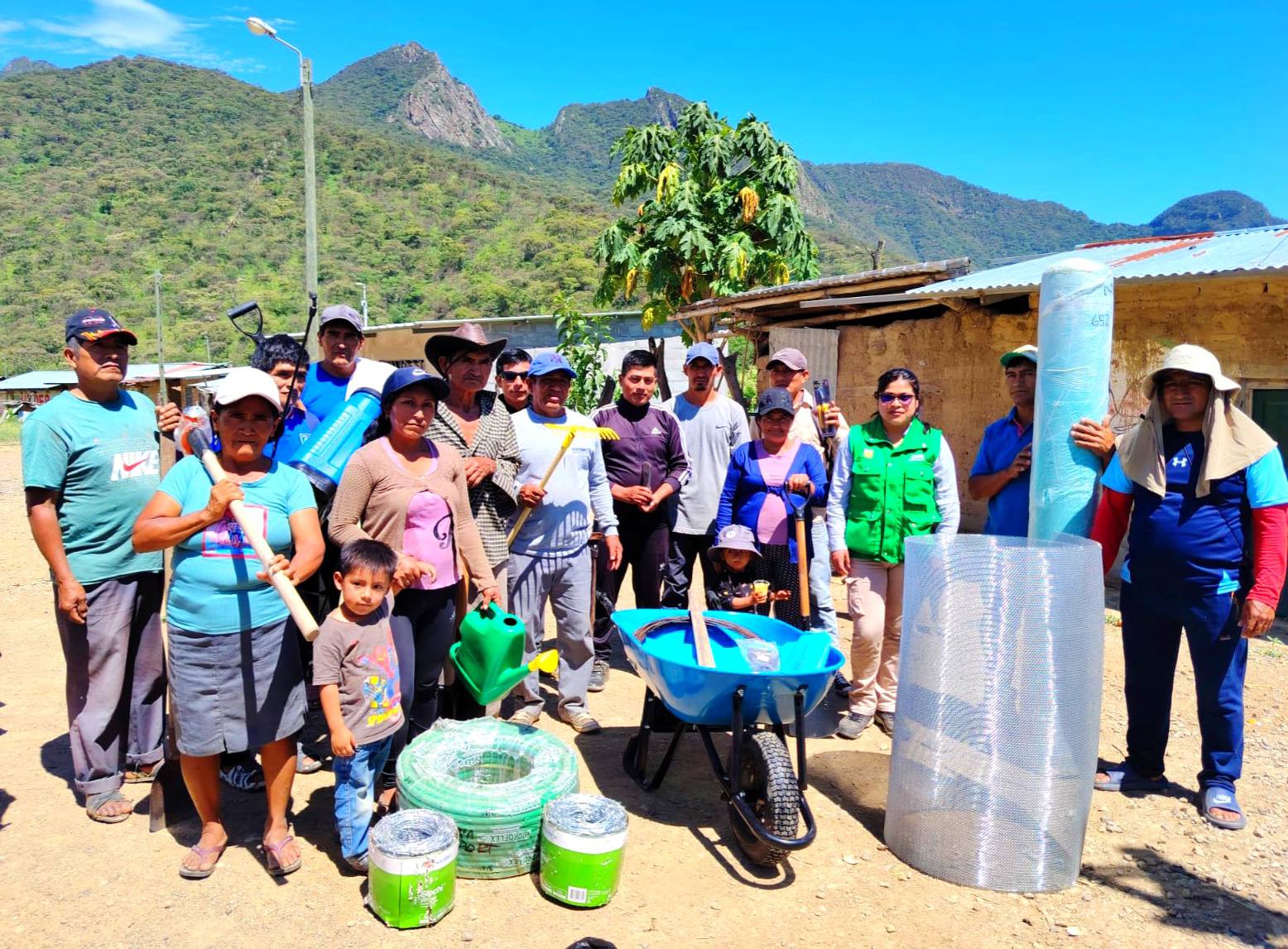 Implementamos el vivero forestal del caserío de Chalpa