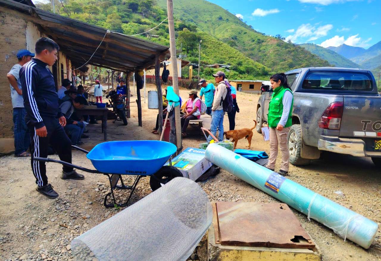 Implementamos el vivero forestal del caserío de Chalpa