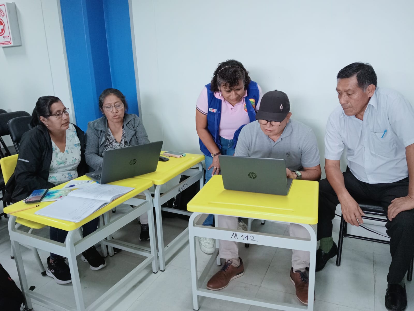 Directores y docentes de Canchaque realizan balance del primer bimestre en Semana de Gestión