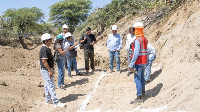 Foto Regidores  de Canoas de Punta Sal fiscalizan avance de obras municipales